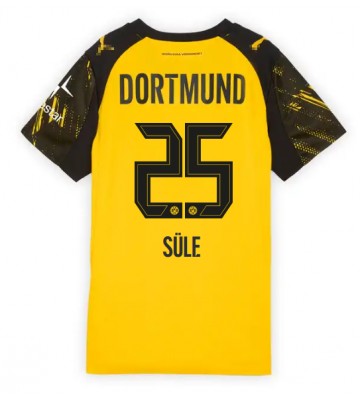 Borussia Dortmund Niklas Sule #25 Hemmatröja Kvinnor 2025-26 Kortärmad Borussia Dortmund Niklas Sule #25 Hemmatröja Kvinnor 2025-26 Kortärmad